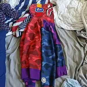 BAPE hoodie zip up